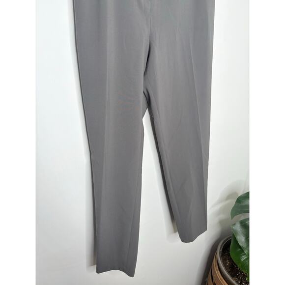 Eileen Fisher Gray Straight Leg Trouser Pants Plus Size 2X Minimalist Office - Picture 3 of 8